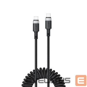 Other goods Acefast  Acefast C14-03 USB-C - USB-C Spring Cable 480Mb/s 3A 1.2m - Black 