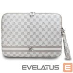 Other goods DKNY  DKNY Sleeve Checkered Pattern Printed Stripes 14" Laptop Case - Beige 