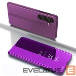 Other goods Hurtel  Clear View Case for Samsung Galaxy S25 Cover with Flip - Pink 