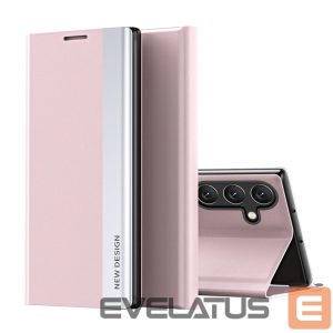 Other goods Hurtel  Sleep Case Pro Samsung Galaxy S25 Case with Flip and Stand - Pink 
