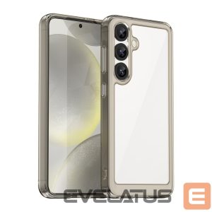Other goods Hurtel  Outer Space Case with Gel Frame for Samsung Galaxy S25 - Clear Black 