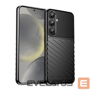 Other goods Hurtel  Thunder Case for Samsung Galaxy S25+ Silicone Armored Cover - Black 
