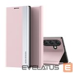 Other goods Hurtel  Sleep Case Pro Samsung Galaxy S25+ Case with Flip and Stand - Pink 
