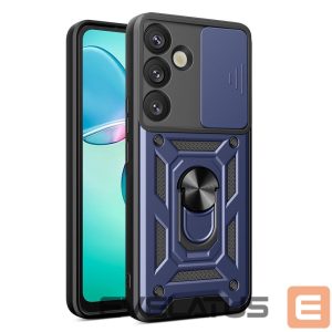 Other goods Hurtel  Hybrid Armor Camshield with Camera Cover and Metal Ring for Samsung Galaxy S25+ - Blue 