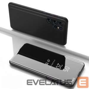 Other goods Hurtel  Clear View Case for Samsung Galaxy S25 Ultra Flip Cover - Black 