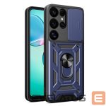 Other goods Hurtel  Hybrid Armor Camshield with Camera Cover and Metal Ring for Samsung Galaxy S25 Ultra - Blue 