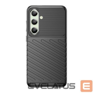 Other goods Hurtel  Thunder Case for Samsung Galaxy S24 FE Silicone Armored Cover - Black 