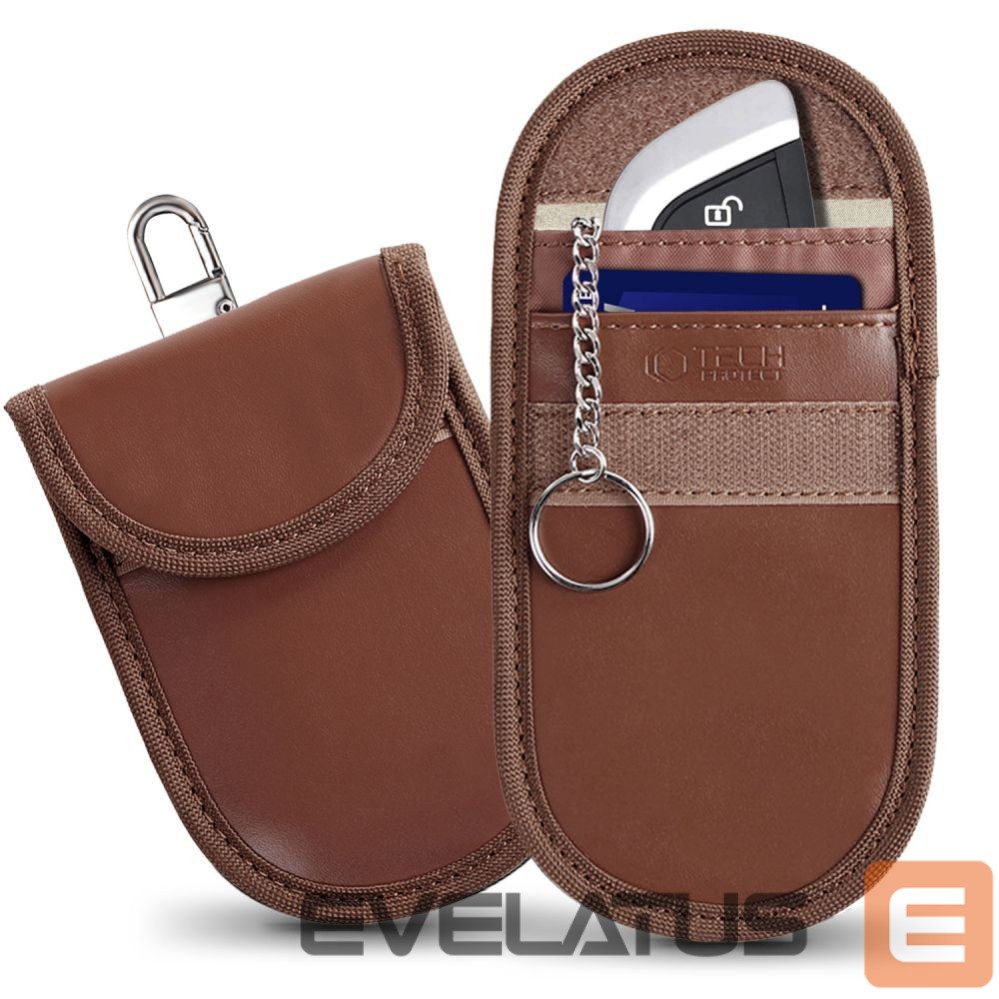 Other goods Tech-Protect Tech-Protect KLR100 RFID Blocking Car Key Case - Brown