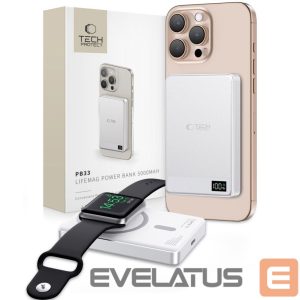 Other goods Tech-Protect  Powerbank Tech-Protect PB33 LifeMag MagSafe 5000mAH - silver 