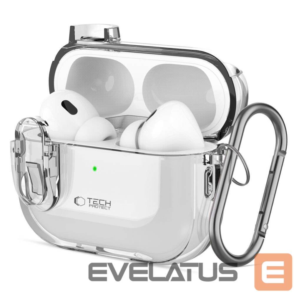 Other goods Tech-Protect Tech-Protect Slim Hook Case for AirPods 1 / 2 - Clear