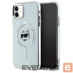 Other goods Karl Lagerfeld  Karl Lagerfeld IML Metal Choupette Head MagSafe iPhone 11 Case - White 