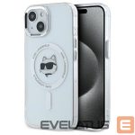 Other goods Karl Lagerfeld  Karl Lagerfeld IML Metal Choupette Head MagSafe iPhone 15 Plus Case - White 