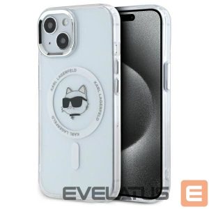 Other goods Karl Lagerfeld  Karl Lagerfeld IML Metal Choupette Head MagSafe iPhone 15 Case - White 