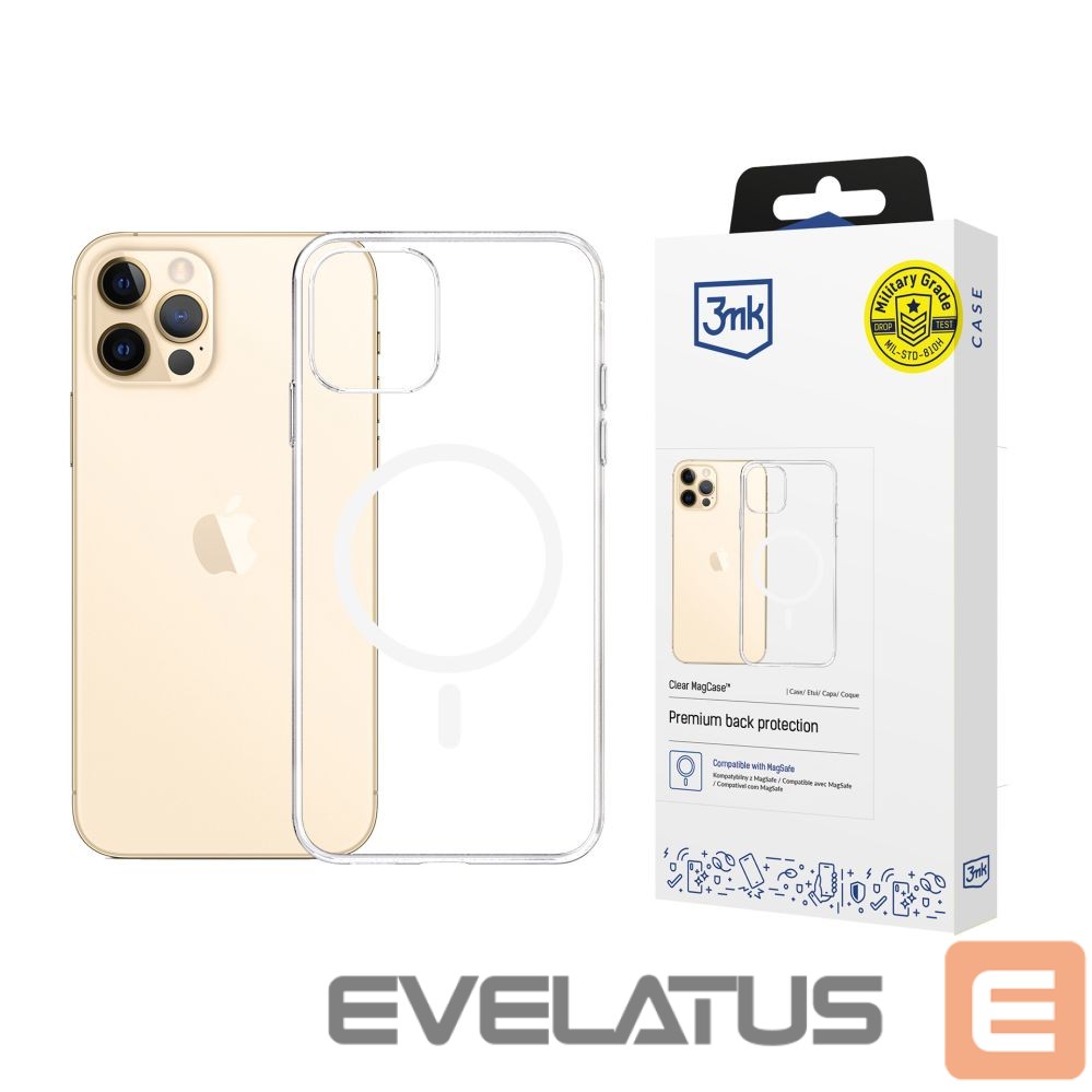 Other goods 3MK 3mk Clear MagCase Case for Apple iPhone 12 Pro Max - Transparent