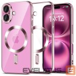 Other goods Tech-Protect  Tech-Protect MagFlex MagSafena iPhone 16 Case - Clear / Pink 