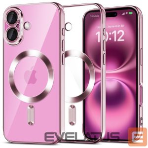 Other goods Tech-Protect  Tech-Protect MagFlex MagSafena iPhone 16 Case - Clear / Pink 