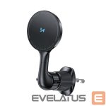 Cases Wozinsky  Wozinsky WCT5-6S4Y Car Holder with Qi/MagSafe 15W Inductive Charger for Air Vent - Black 