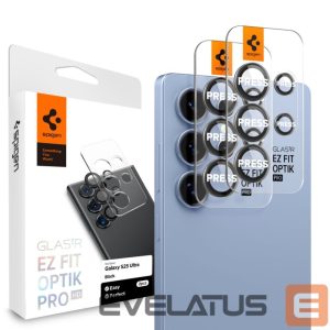 Other goods Spigen  Spigen Optik Pro GLAS.TR EZ FIT 2-pack Camera Cover for Samsung Galaxy S25 Ultra - Black 