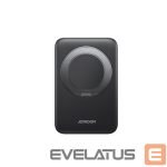 Power bank Joyroom  Joyroom JR-PBM12 Power Bank 10000mAh 22.5W MagSafe Compatible, 15W Wireless Charging, with Ring Base - Black 