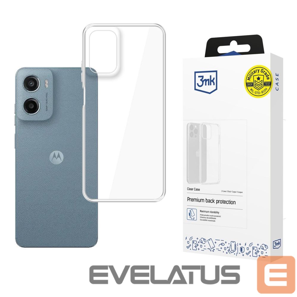 Other goods 3MK 3mk Clear Case for Motorola Moto G05 / E15 G4 - transparent