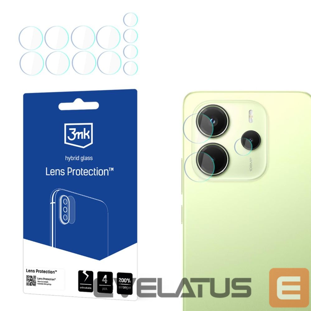 Other goods 3MK 3mk Lens Protection Camera Glass for Xiaomi Redmi Note 14 4G