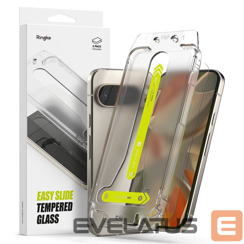 Other goods Ringke Ringke Easy Slide Tempered Glass 2-pack for Google Pixel 9 / 9 Pro