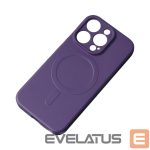 Back panel cover Hurtel  iPhone 16e Silicone Case with MagSafe - Purple 