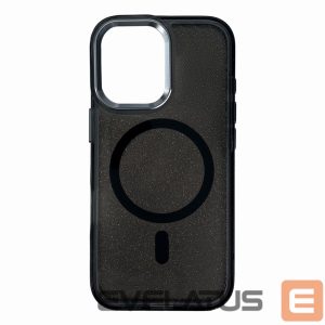 Back panel cover Hurtel  Glitter Case with MagSafe for Samsung Galaxy A26 5G - Black 