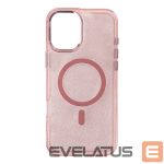 Back panel cover Hurtel  Glitter Case with MagSafe for Samsung Galaxy A26 5G - Pink 