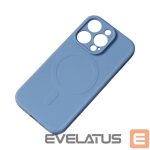 Back panel cover Hurtel  Samsung Galaxy A26 5G Silicone Case with MagSafe - Blue 
