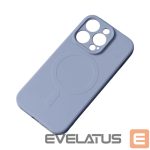 Back panel cover Hurtel  Samsung Galaxy A26 5G Silicone Case with MagSafe - Gray 