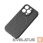 Back panel cover Hurtel  Samsung Galaxy S25 Edge Silicone Case with MagSafe - Black 