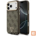 Other goods Guess  Guess 4G Triangle Logo MagSafe Case for iPhone 17 Pro Max - Brown & Gold 