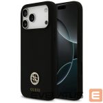 Other goods Guess  Guess Silicone Logo Strass 4G MagSafe Case for iPhone 17 Pro Max - Black 