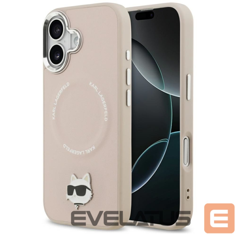 Other goods Karl Lagerfeld Karl Lagerfeld Choupette Pin MagSafe Case for iPhone 17 - Pink