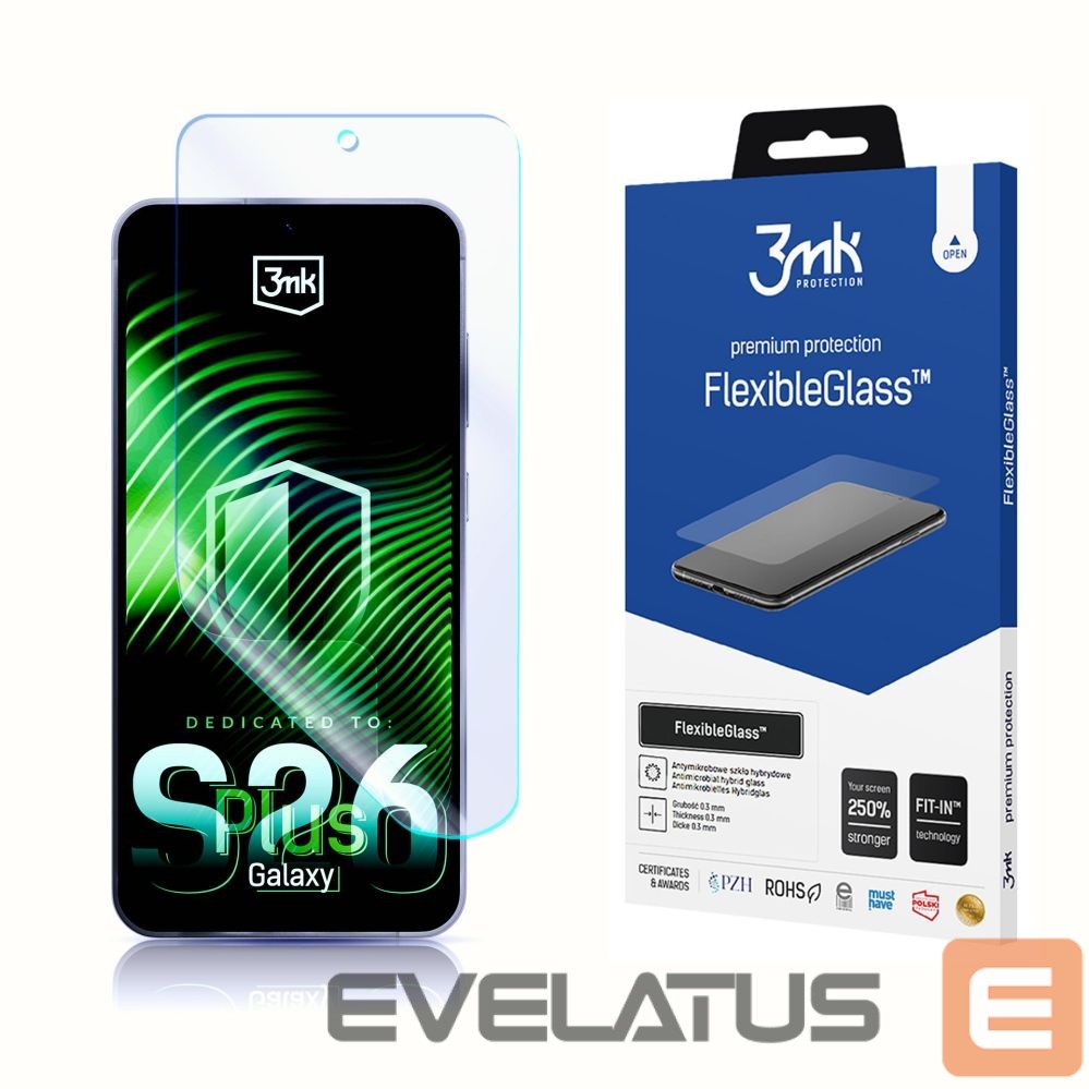 Other goods 3MK 3mk FlexibleGlass Hybrid Glass for Samsung Galaxy S26+