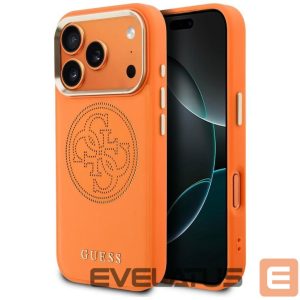 Other goods Guess  Guess Perforated 4G MagSafe case for iPhone 17 Pro - orange 