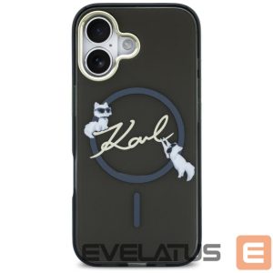 Other goods Karl Lagerfeld  Karl Lagerfeld IML Choupettes Karl Script Logo MagSafe iPhone Air Case - Black 
