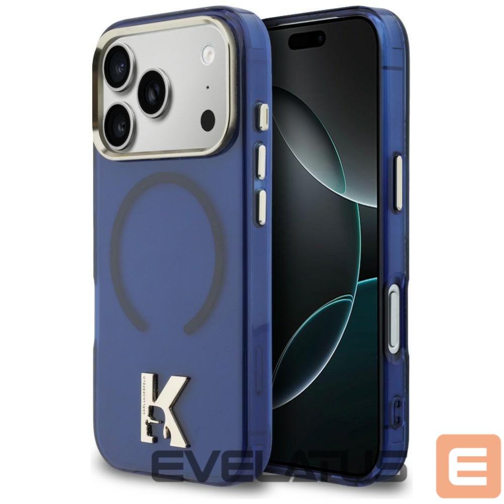 Other goods Karl Lagerfeld Karl Lagerfeld IML K Head Logo MagSafe Case for iPhone 17 Pro Max - Blue