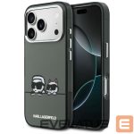 Back panel cover Karl Lagerfeld  Karl Lagerfeld IML Karl & Choupette Peekaboo Logo MagSafe Case for iPhone 17 Pro - Black 