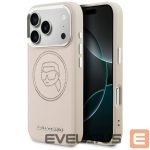 Back panel cover Karl Lagerfeld  Karl Lagerfeld K Head Point Logo MagSafe Case for iPhone 17 Pro Max - Pink 