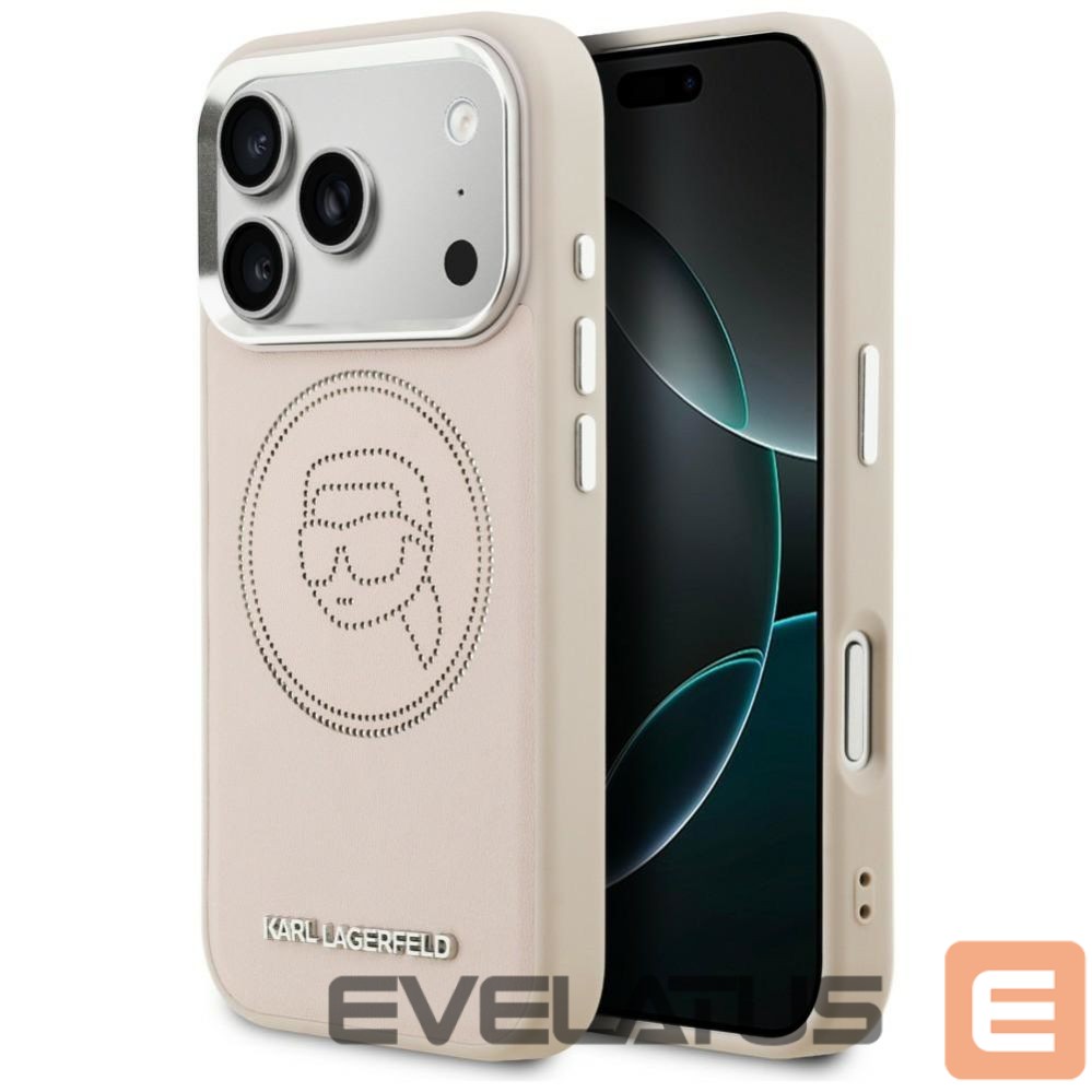 Other goods Karl Lagerfeld Karl Lagerfeld K Head Point Logo MagSafe Case for iPhone 17 Pro Max - Pink