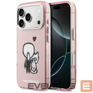 Other goods Karl Lagerfeld  Karl Lagerfeld Karl & Choupette Back MagSafe Case for iPhone 17 Pro - Pink 