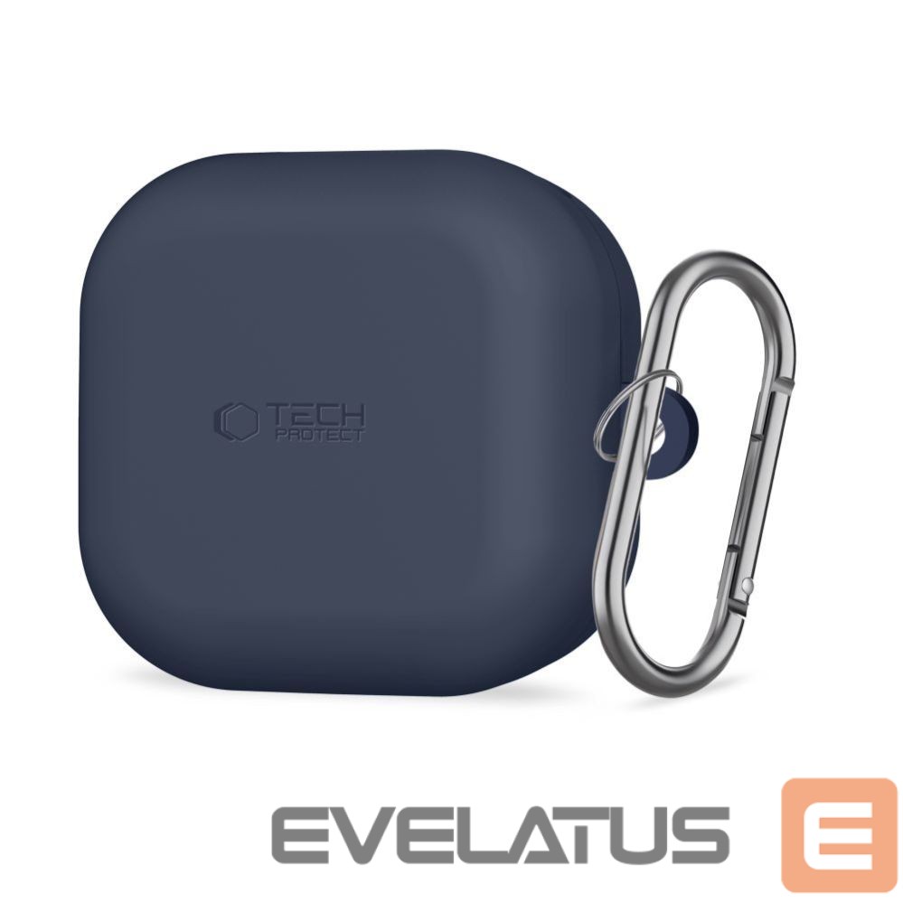 Other goods Tech-Protect Tech-Protect Silicone Hook Case for Samsung Galaxy Buds 4 / 4 Pro - Navy Blue