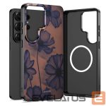 Back panel cover Tech-Protect  Tech-Protect Lamano MagSafe Case for Samsung Galaxy S26 Ultra - Brown and Purple 