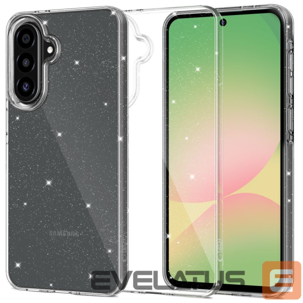 Other goods Tech-Protect Tech-Protect FlexAir Case for Samsung Galaxy A57 5G - Clear Glitter