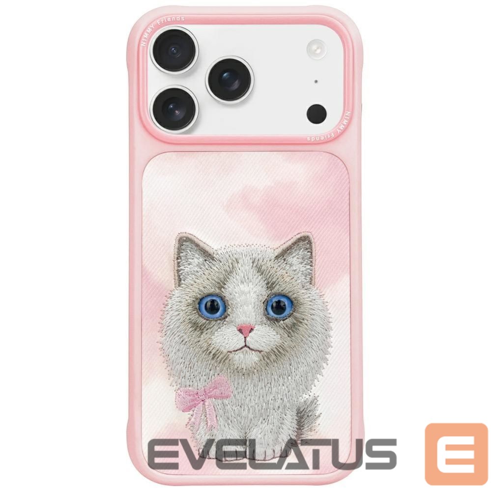 Other goods Nimmy Nimmy Big Eyed Pet 2.0 Cat Case for iPhone 17 Pro - Pink