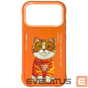 Other goods Nimmy  Nimmy Glasses Cool Cat Case for iPhone 17 Pro Max - Orange 