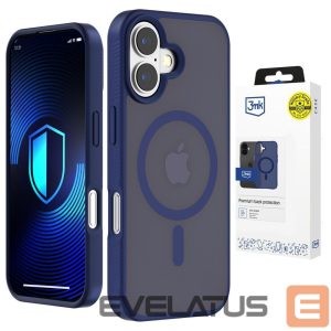 Other goods 3MK  3mk Smoke MagCase for iPhone 16 - Blue-Translucent 