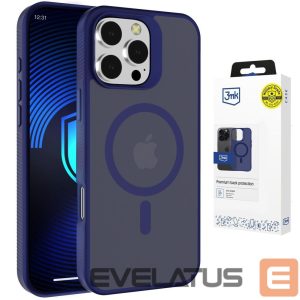 Other goods 3MK  3mk Smoke MagCase for iPhone 16 Pro Max - Blue-Translucent 